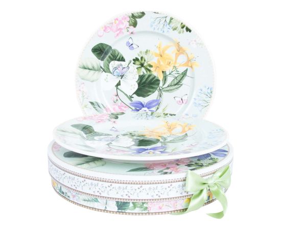 Plates MIA FLORA 190cm 2pcs in a gift box