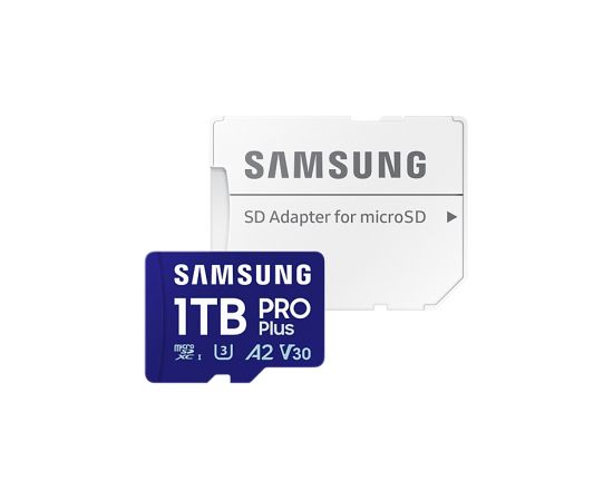 Atmiņas Karte Samsung PRO Plus 1TB MicroSDXC + Adapter