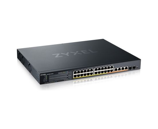 Zyxel XMG1930-30HP Managed L3 2.5G Ethernet (100/1000/2500) Power over Ethernet (PoE) 1U Black