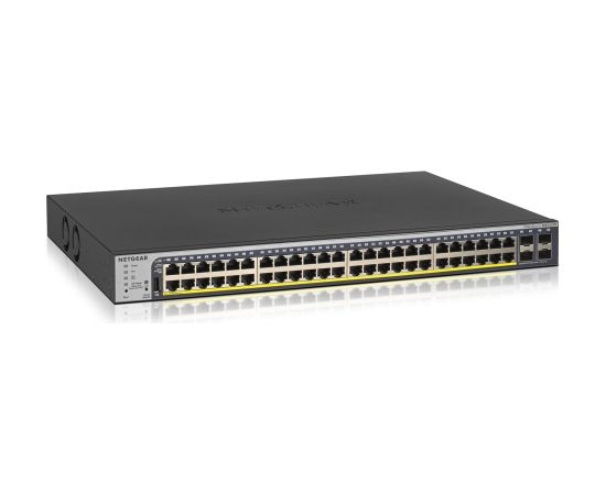 NETGEAR GS752TP-300EUS network switch Managed L2/L3/L4 Gigabit Ethernet (10/100/1000) Power over Ethernet (PoE) 1U Black