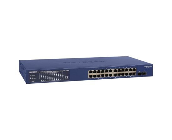 NETGEAR GS724TP-300EUS network switch Managed L2/L3/L4 Gigabit Ethernet (10/100/1000) Power over Ethernet (PoE) Blue