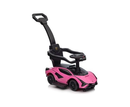 Lean Cars Lamborghini QLS-996T Ride-on With Pusher Pink