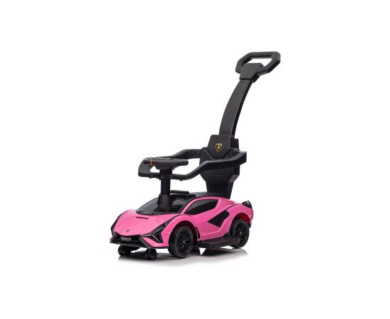 Lean Cars Lamborghini QLS-996T Ride-on With Pusher Pink