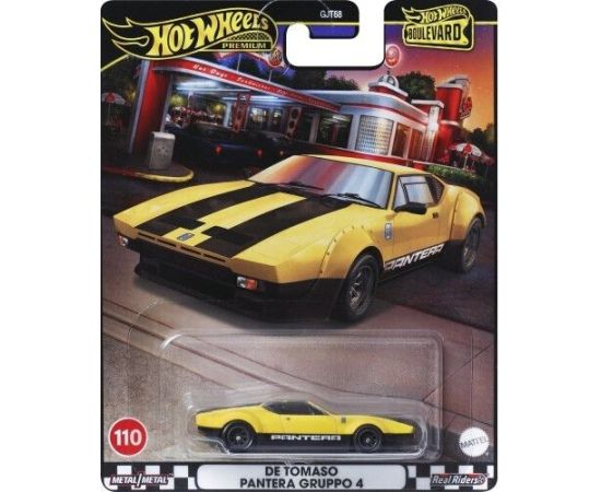 Mattel Hot Wheels Premium: Boulevard - De Tomaso Pantera Gruppo 4 Vehicle (HRT75)