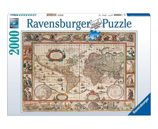 Ravensburger Puzzle: World Map from 1650 (2000pcs) (16633)