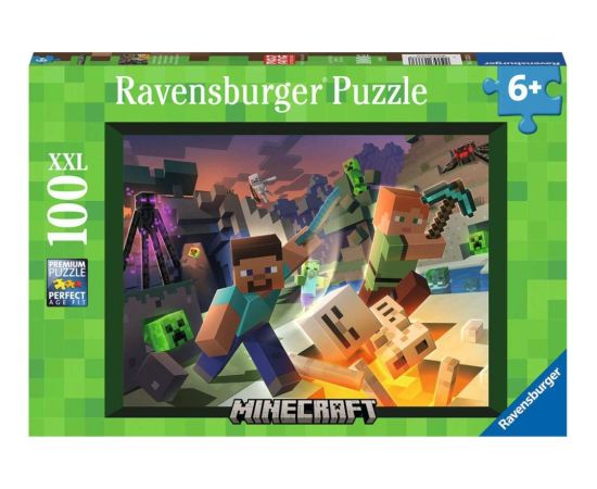 Ravensburger Puzzle: Monster Minecraft XXL (100pcs) (13333)