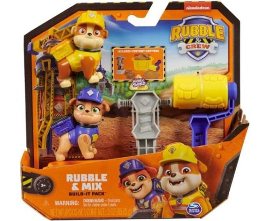 Spin Master Paw Patrol: Rubble  Crew - Rubble  Mix Build-it Pack (20141513)