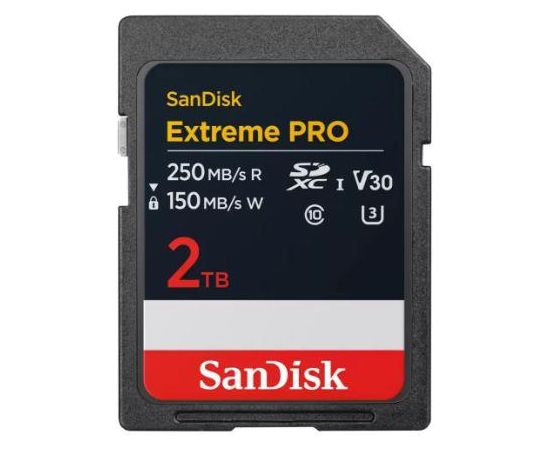 MEMORY SDXC 2TB UHS-1/SDSDXXD-2T00-GN4IN SANDISK