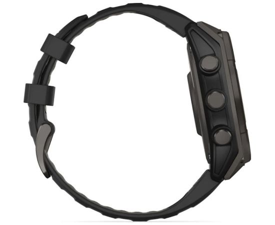 Garmin Fenix 8 47mm Solar Sapphire Black Grey Viedais pulkstenis