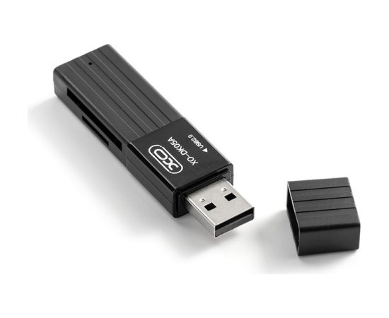 XO считыватель карты памяти DK05A 2in1 USB 2.0, черный