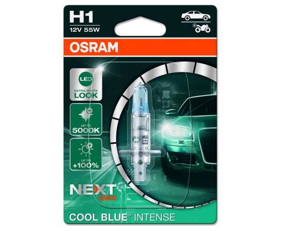 Osram H1 AUTOLAMPA 55W 12V COOL BLUE INTENSE NEXT GEN