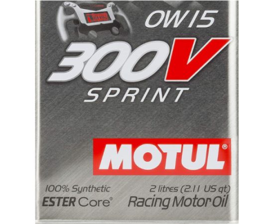 Motul 300V SPRINT 0W15 2L Motoreļļa RACING