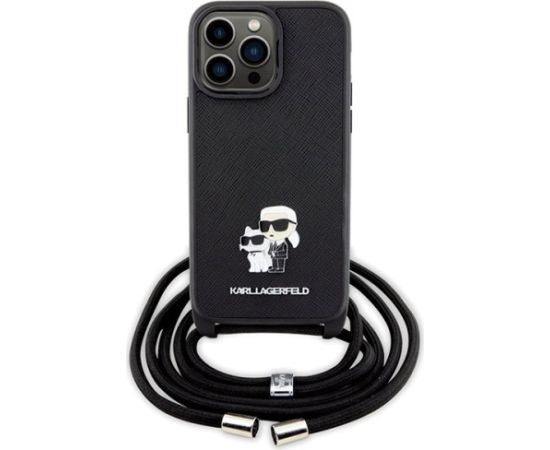 Karl Lagerfeld KLHCP14XSAKCPSK Aizmugurējais Apvalks Priekš Apple iPhone 14 Pro Max