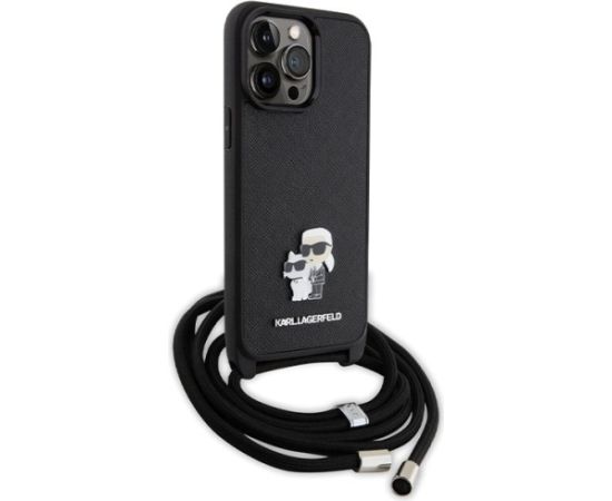 Karl Lagerfeld KLHCP14XSAKCPSK Aizmugurējais Apvalks Priekš Apple iPhone 14 Pro Max