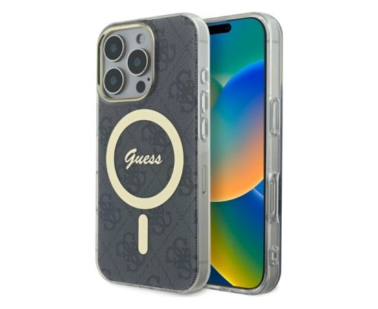 Guess IML 4G MagSafe Защитный Чехол для Apple iPhone 16 Pro