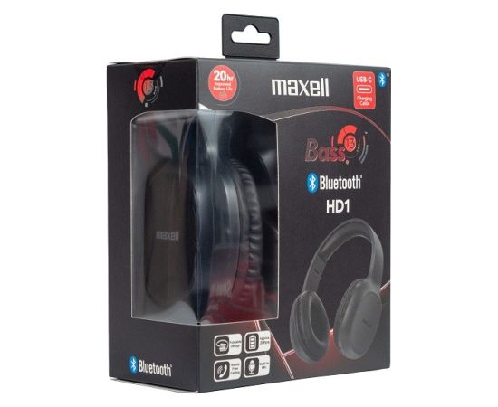 MAXELL Bluetooth wireless headphones HD1 BASS USB-C