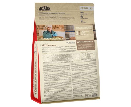 ACANA Singles Free-Run Duck - dry dog food - 2kg