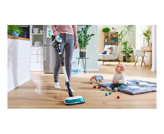 Bosch Cordless 2-in-1 hoover, vacuuming and mopping Unlimited 7 ProHygienic Aqua White