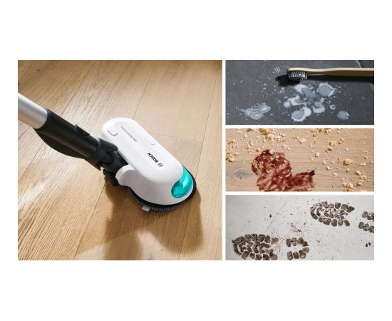 Bosch Cordless 2-in-1 hoover, vacuuming and mopping Unlimited 7 ProHygienic Aqua White