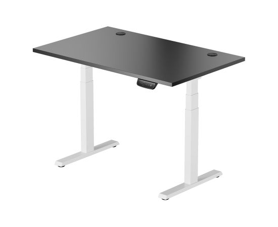 Adjustable Height Table Up Up Thor White, Table top M Black