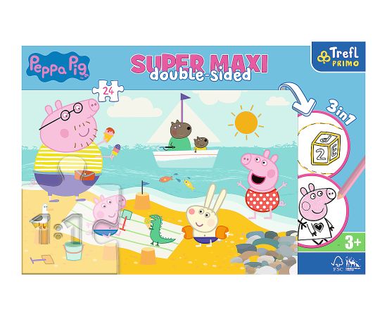 TREFL PEPPA PIG Супермакси-пазл, 24 шт.