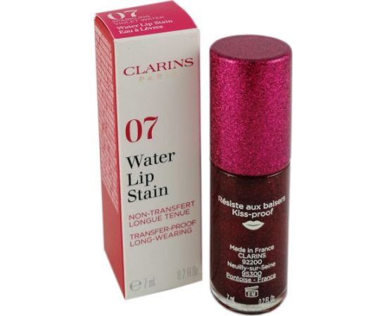 Clarins Błyszczyk w wodzie koloryzującej 07 Violet Water 7 ml