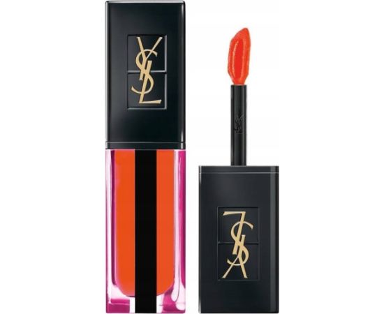 Yves Saint Laurent Yves Saint Laurent, Water Stain, Fresh Glossy Stain, Lip Gloss, 607, Inondation Orange, 5.9 ml For Women