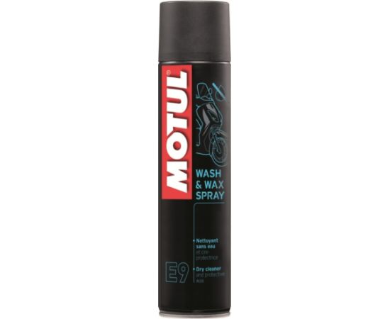 MOTUL Wash & Wax E9. 400ML Sausās tīrīšanas līdzeklis. 400 ML aerosols