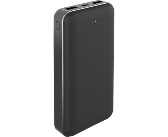 20000 mAh Power Delivery Powerbank 20W Black - 30% Recycled plastic Bigben