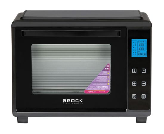 BROCK Digitālā cepeškrāsns, 33L, 1500 W