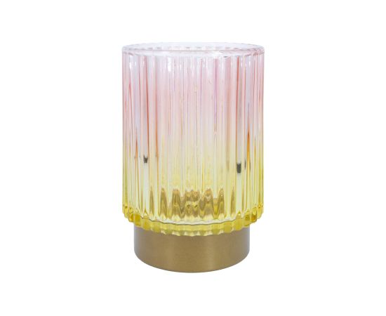 LED-light WINGS AMBER H13cm multicolor, with taimer