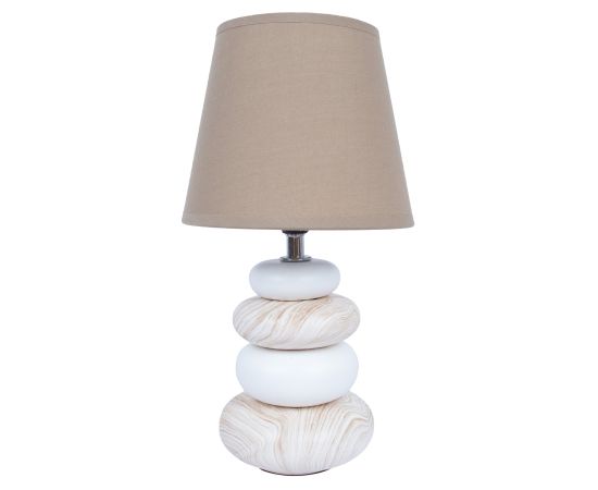 Table lamp STONE H31cm, beige