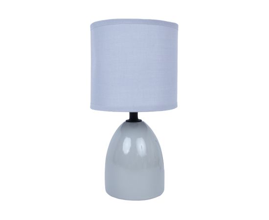 Table lamp LUNAR H23cm, grey