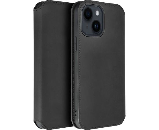 Fusion Dual Pocket Book Case grāmatveida maks telefonam Xiaomi 13 Lite melns