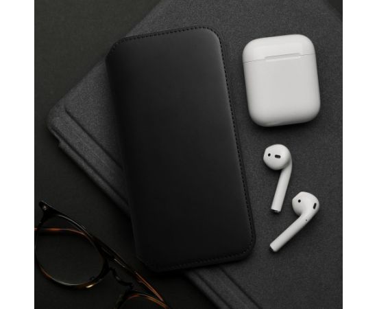 Fusion Dual Pocket Book Case grāmatveida maks telefonam Xiaomi 13 Lite melns