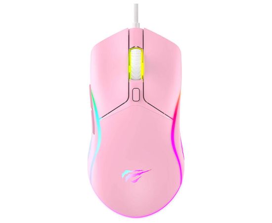 Havit MS1029 wired gaming mouse (pink)