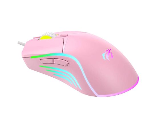 Havit MS1029 wired gaming mouse (pink)