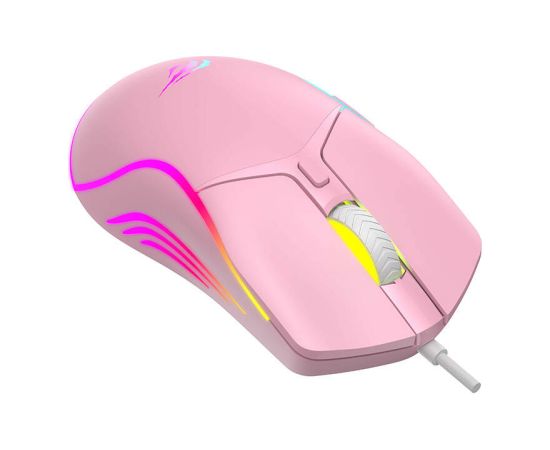 Havit MS1029 wired gaming mouse (pink)