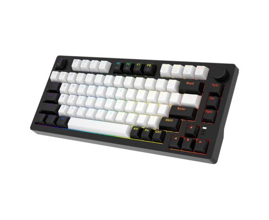 Dareu EK75 RGB wired keyboard (black and white)