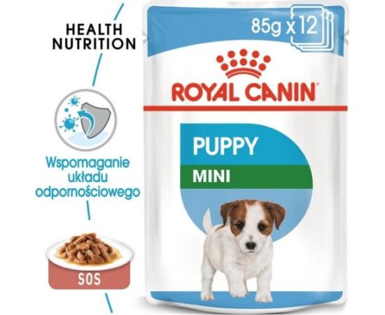 Royal Canin Royal Canin Mini Puppy karma mokra dla szczeniąt, od 2 do 10 miesiąca życia, ras małych saszetka 85g