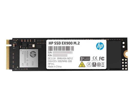 SSD HP EX900 1TB M.2 2280 PCI-E x4 Gen3 NVMe (5XM46AA#ABB)