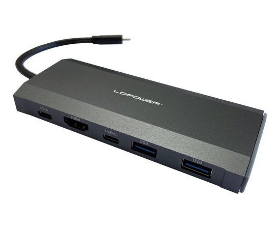 DOKSTACIJA LC-Power USB-C z M.2 SSD (LC-HUB-C-MULTI-7-M2)