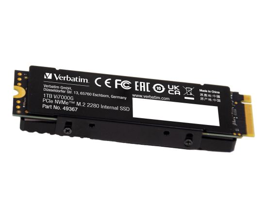 SSD Verbatim Vi7000 PCIe NVMe M.2 SSD 1TB PCI Express 4.0