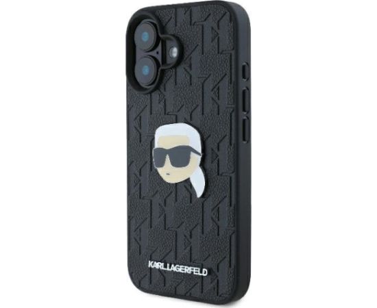 Karl Lagerfeld Monogram Karl Head Pin Aizsargapvalks Priekš Apple iPhone 16