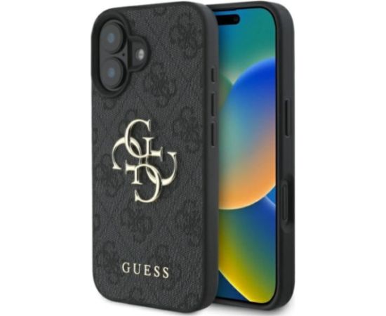 Guess 4G Big Logo Case Aizsargapvalks Priekš Apple iPhone 16 Plus