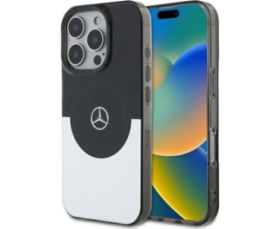 Mercedes-benz Mercedes Double Layer BiColor MagSafe Aizsargapvalks Priekš Apple iPhone 16 Pro