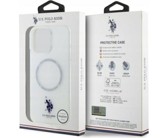 3MK US Polo IML Ring MagSafe Защитный Чехол для Apple iPhone 16 Pro Max