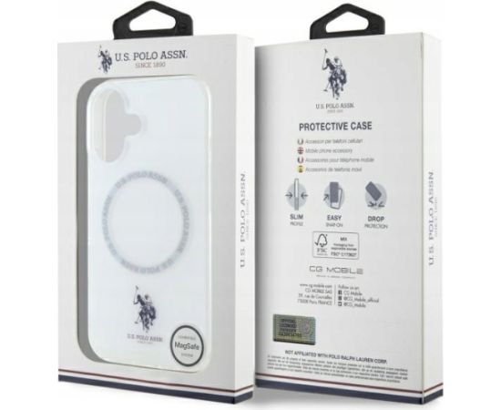 3MK US Polo IML Ring MagSafe Защитный Чехол для Apple iPhone 16