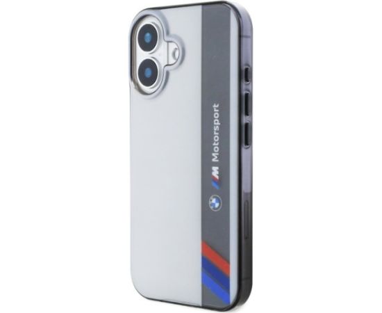 BMW Motorsport IML Vertical Stripe Aizsargapvalks Priekš Apple iPhone 16 Plus