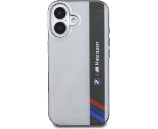 BMW Motorsport IML Vertical Stripe Aizsargapvalks Priekš Apple iPhone 16 Plus